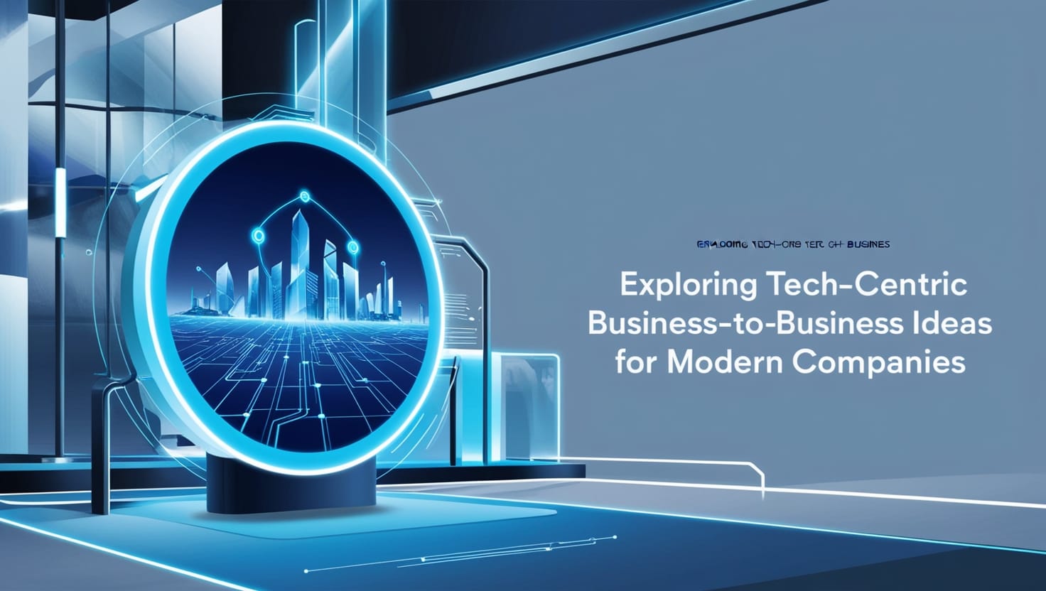 Exploring Tech-Centric Business-to-Business Ideas for Modern Companies